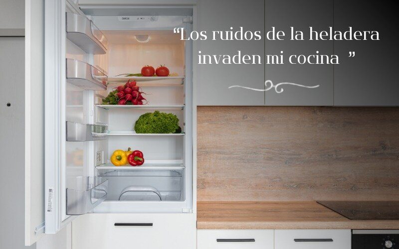 24-Los ruidos de la heladera invaden mi cocina