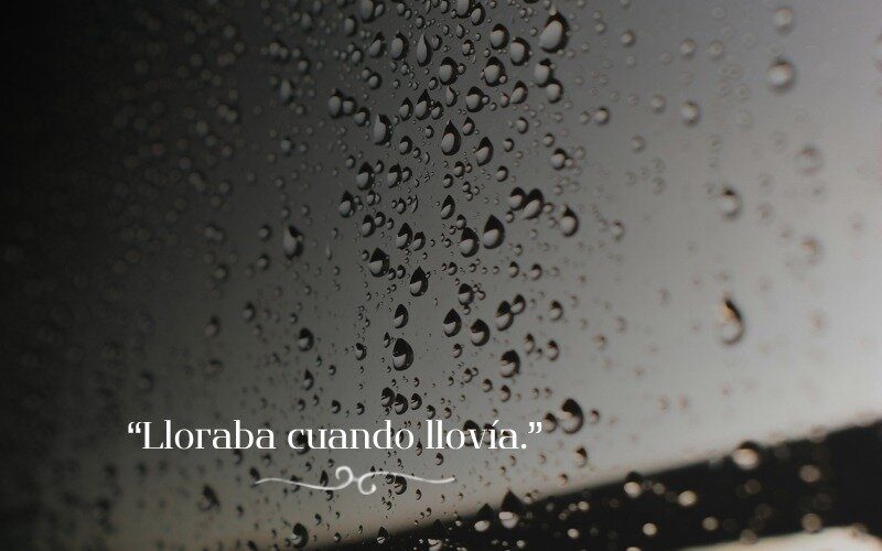 52-Lloraba cuando llovia