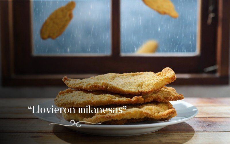 65-Llovieron milanesas
