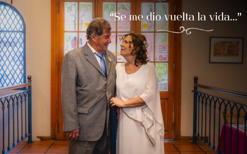FOTO-Se medio vuelta la vida...